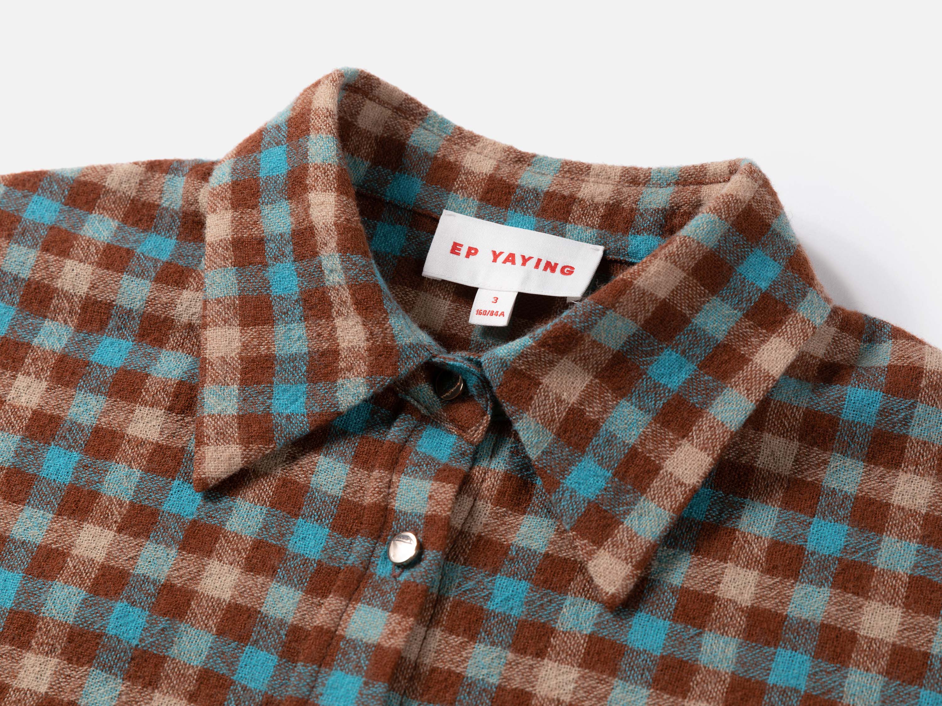 EP YAYING CHECKED SHIRT