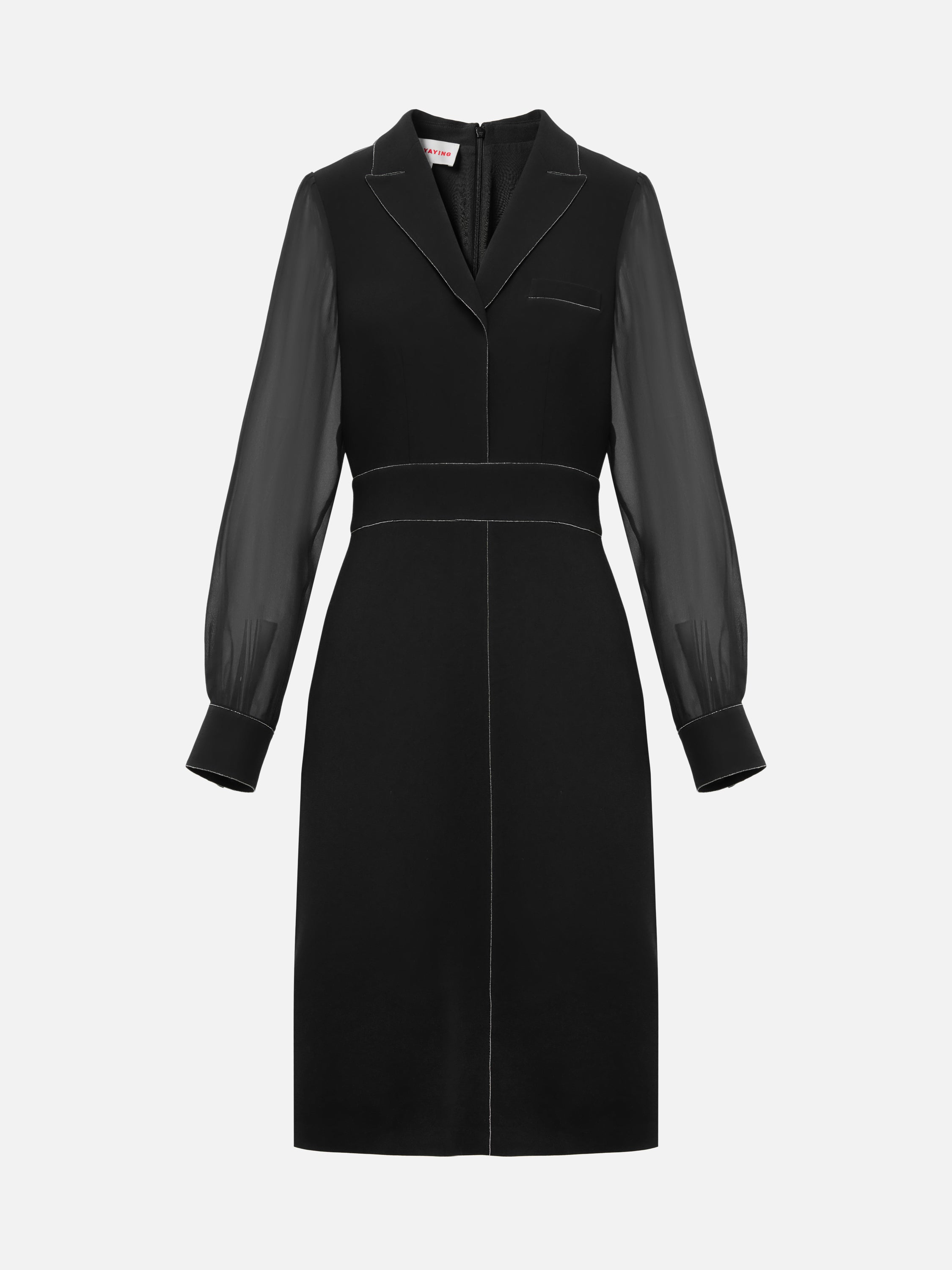 EP YAYING BLACK LONG SLEEVE DRESS
