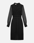 EP YAYING BLACK LONG SLEEVE DRESS