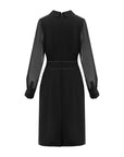 EP YAYING BLACK LONG SLEEVE DRESS