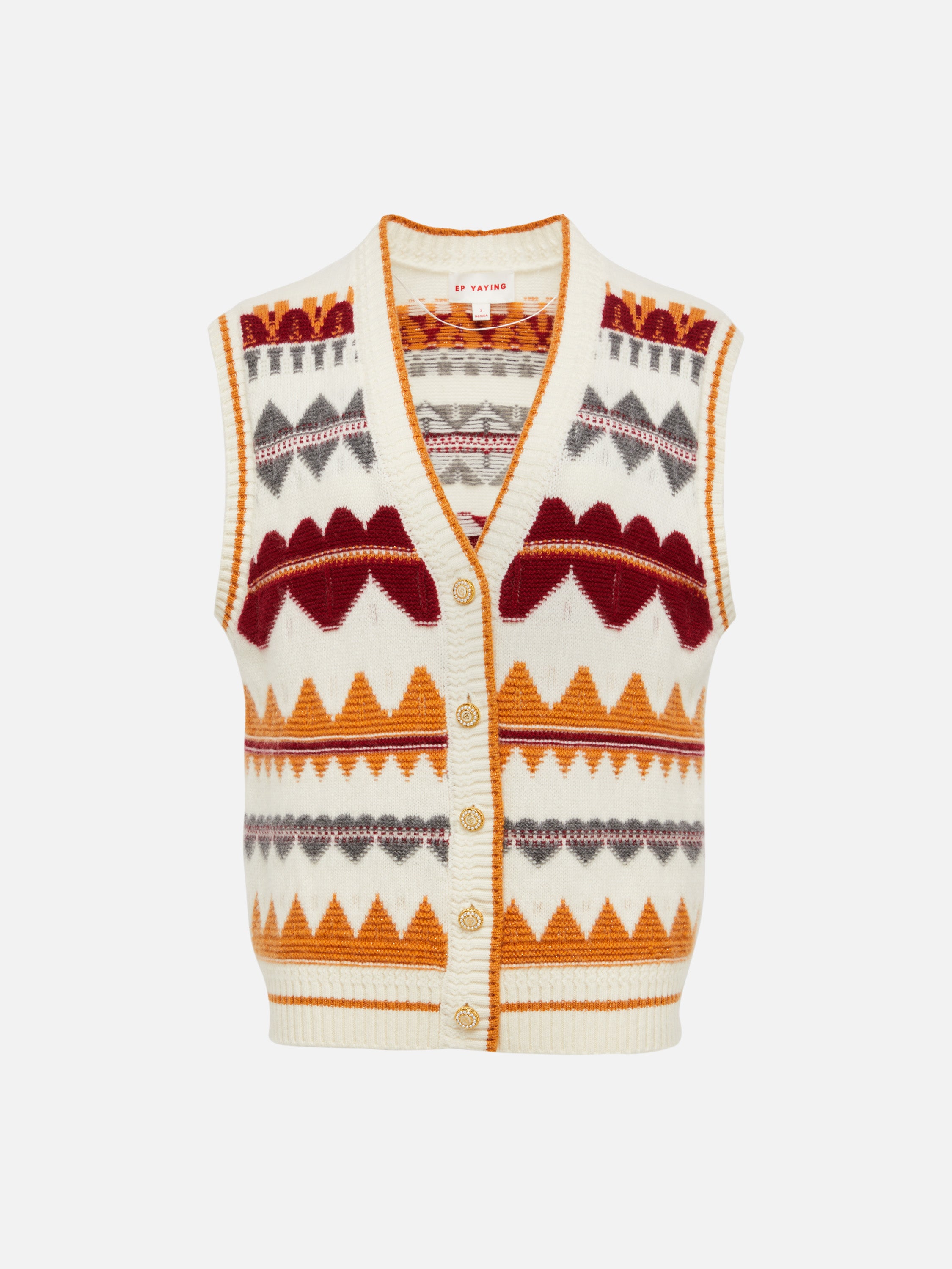 EP YAYING Wool Cashmere Vest
