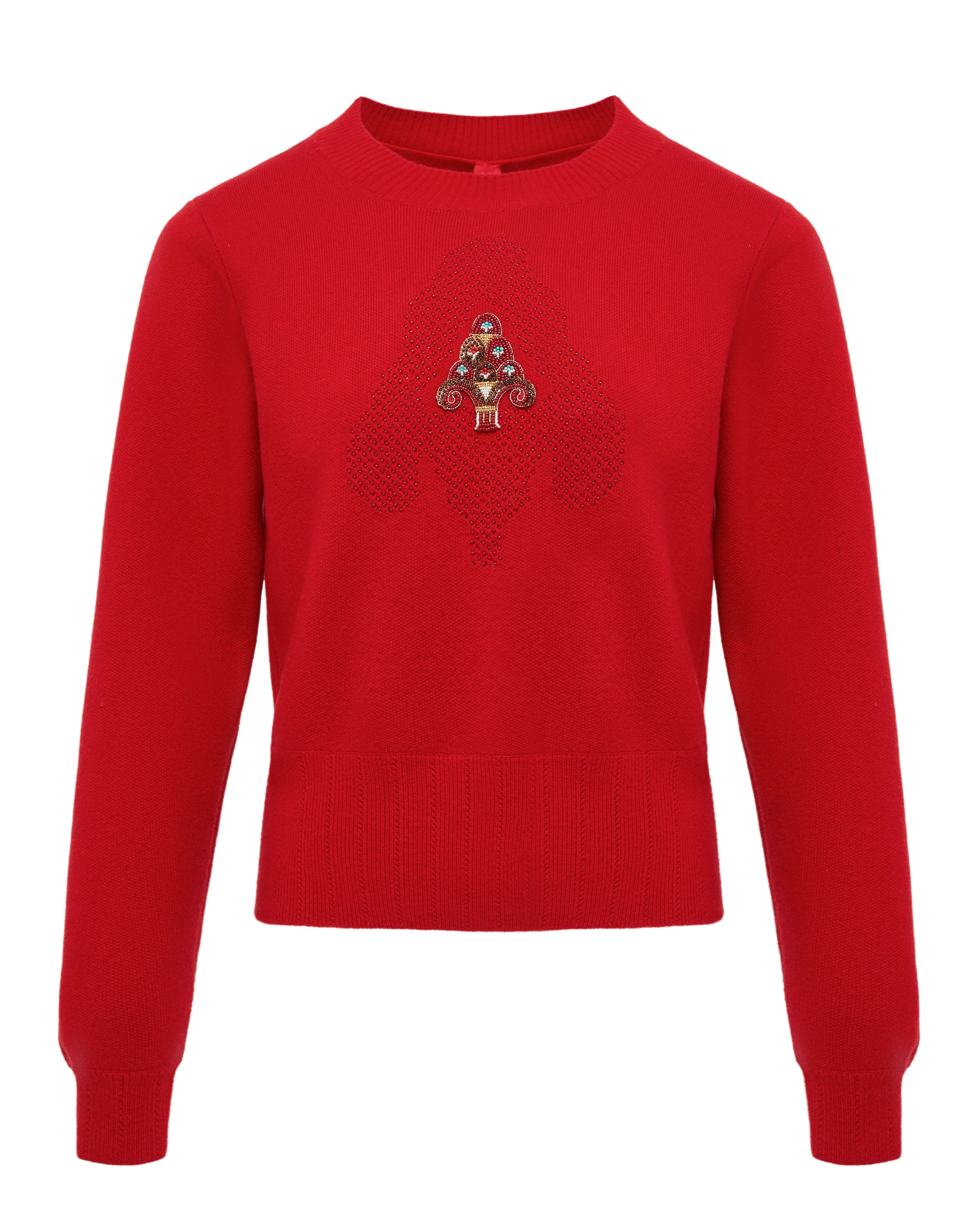 YAYING Round Neck Soft Knit Top