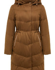 YAYING Long Cashmere Down Jacket