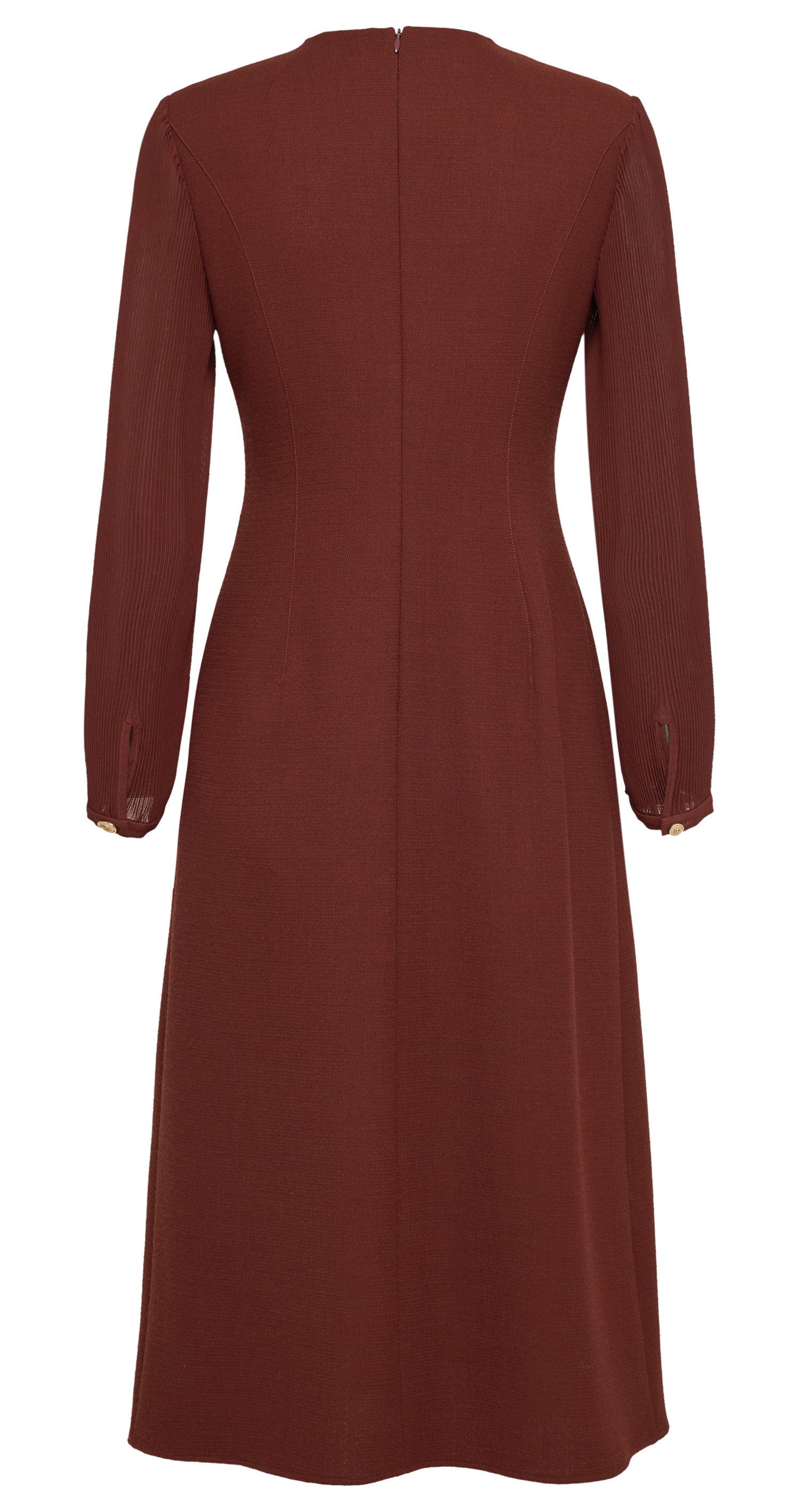 YAYING Wool waist cinching dress EPKPW4605BL