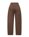 EP YAYING Cotton Wide-leg Pants