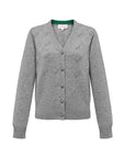 EP YAYING Wool Cashmere V-Neck Sequin Knit Cardigan Sweater