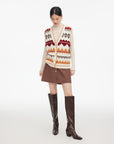 EP YAYING Wool Cashmere Vest