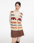 EP YAYING Wool Cashmere Vest