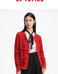 EP YAYING Merino Wool Knit Cardigan Knit Wear EGHIV9176AR