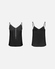 EP YAYING V-neck rhinestone chain camisole
