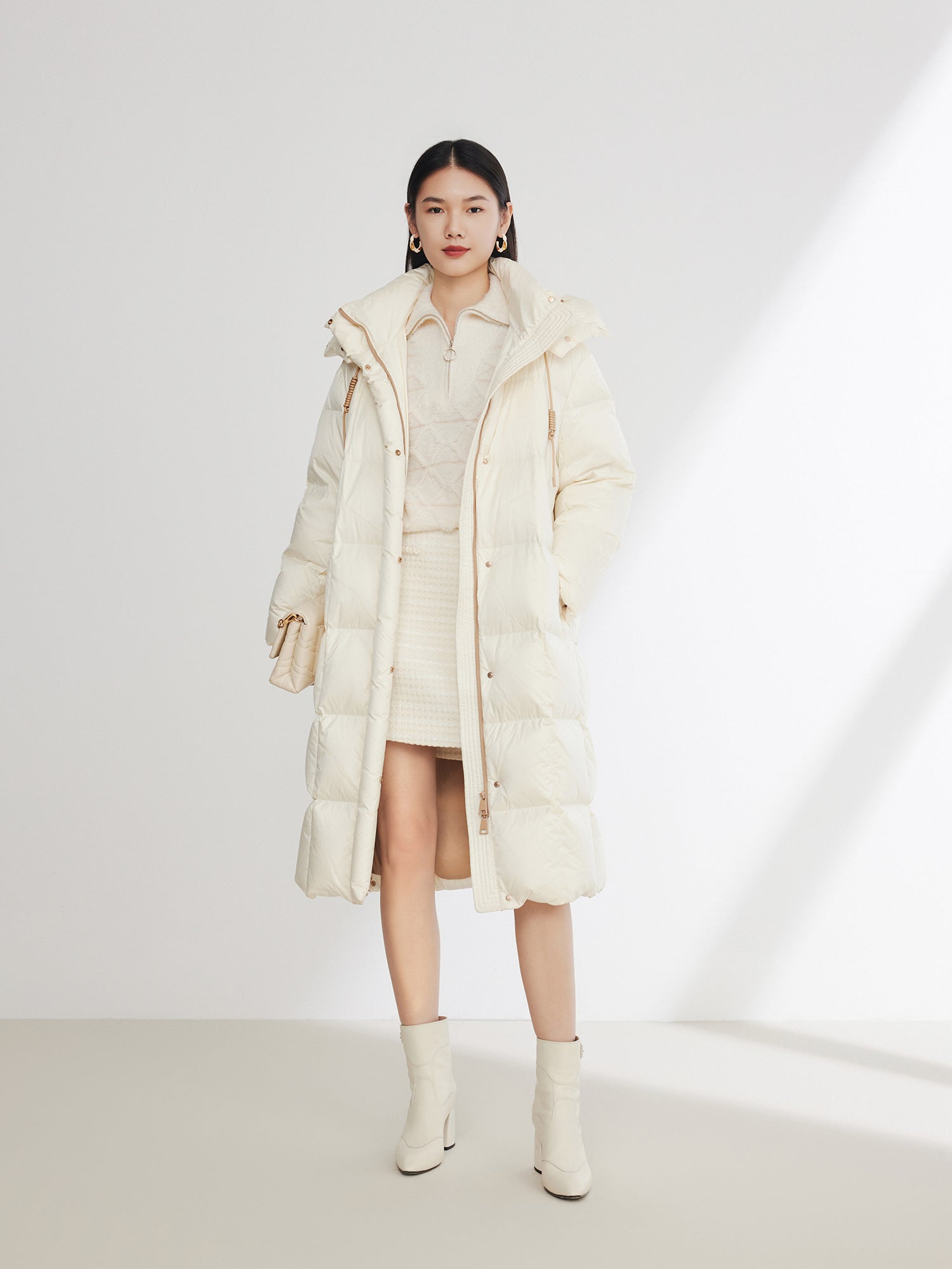EP YAYING  mid-length down jacket