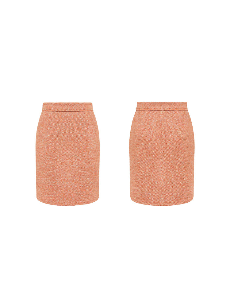 YAYING Fragrant Style Tweed Skirt EPIAS3123AO