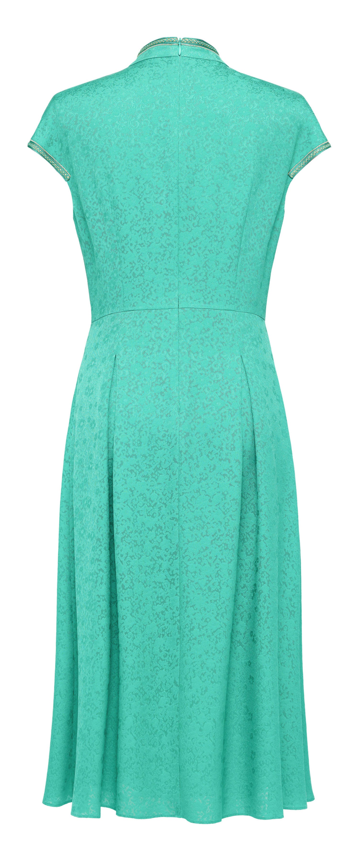 YAYING Silk Flower Brocade Dress EPJES4622AG