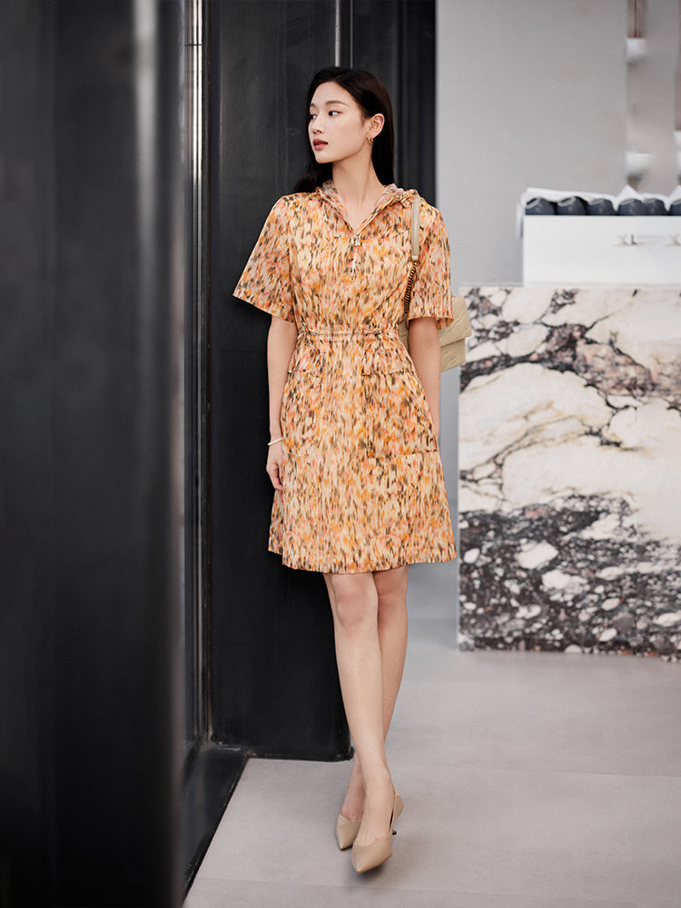 YAYING Hooded Dress