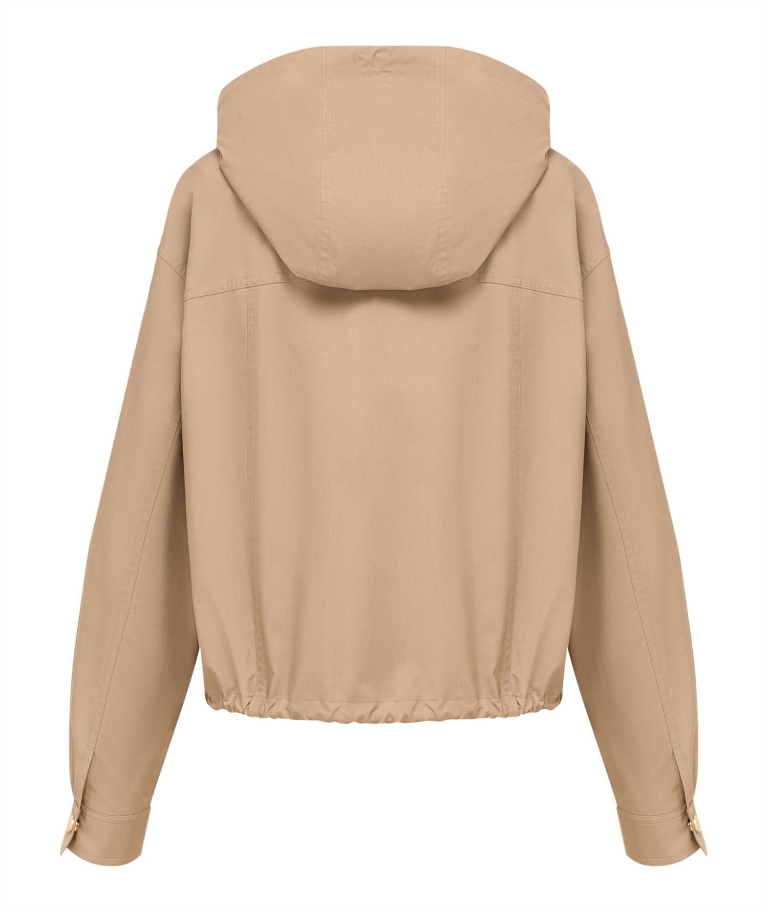 YAYING Silk and Wool Trench Coat EPJPW1251AE