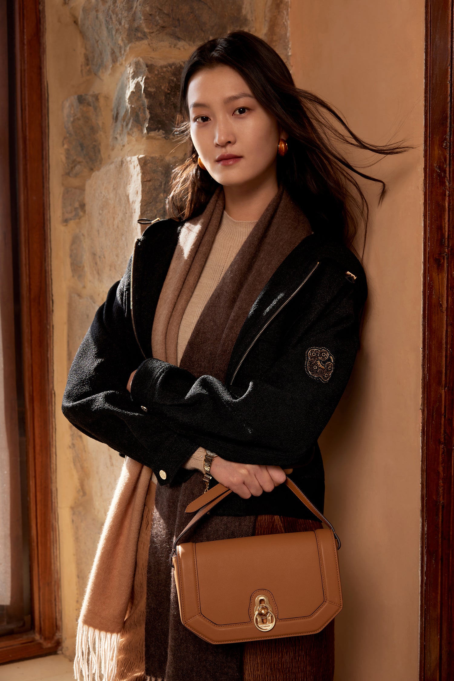 EP YAYING Ruyi Buckle Armpit Bag
