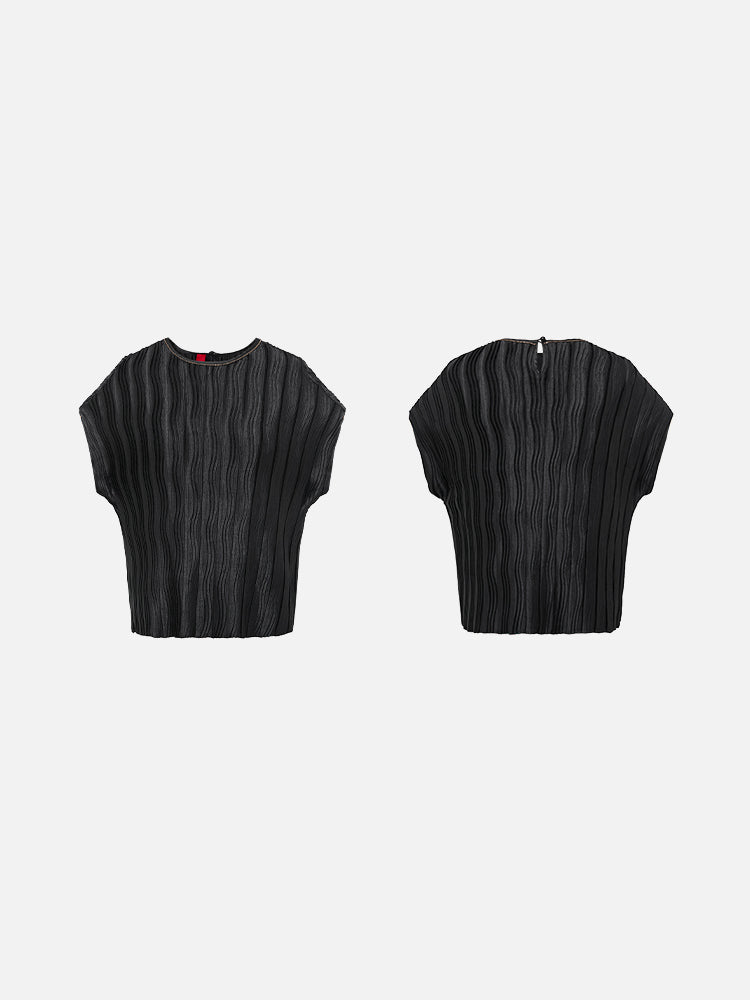 YAYING Lotus Leaf Sleeve Blouse