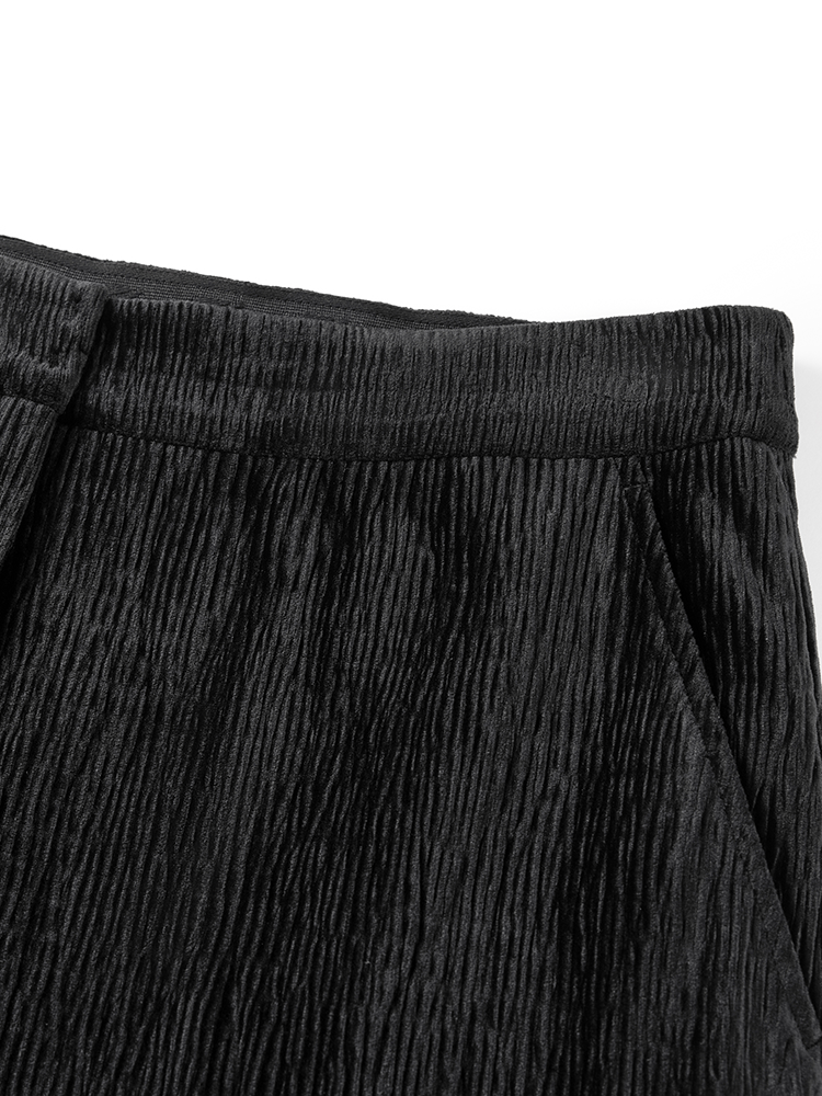 YAYING Straight Leg Black Pants