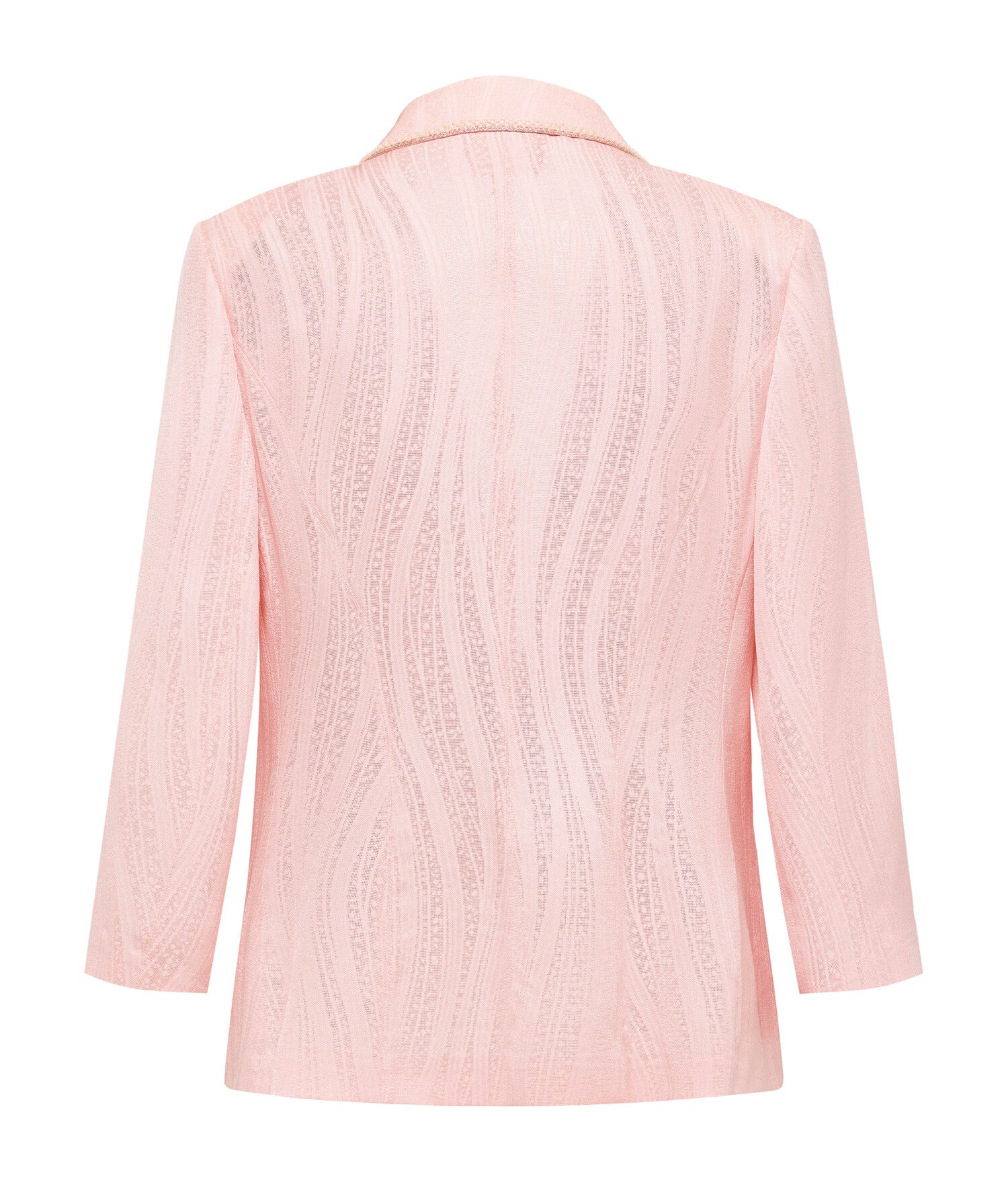 YAYING Silk Floral Jacquard Suit Jacket
