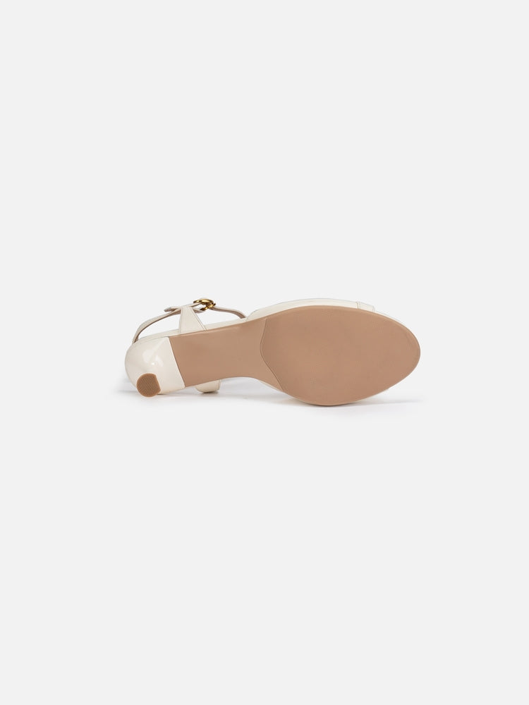 EP YAYING Elegance Ankle Strap Fish Mouth Sandal