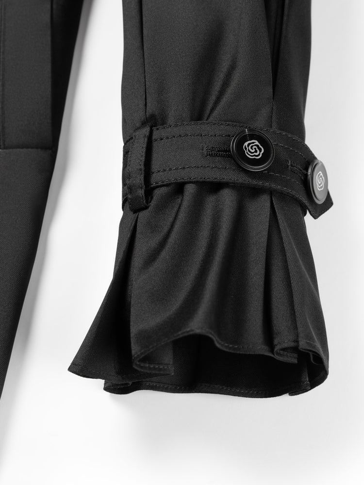 YAYING Triacetate Long Trench Coat EPIAT7307AH