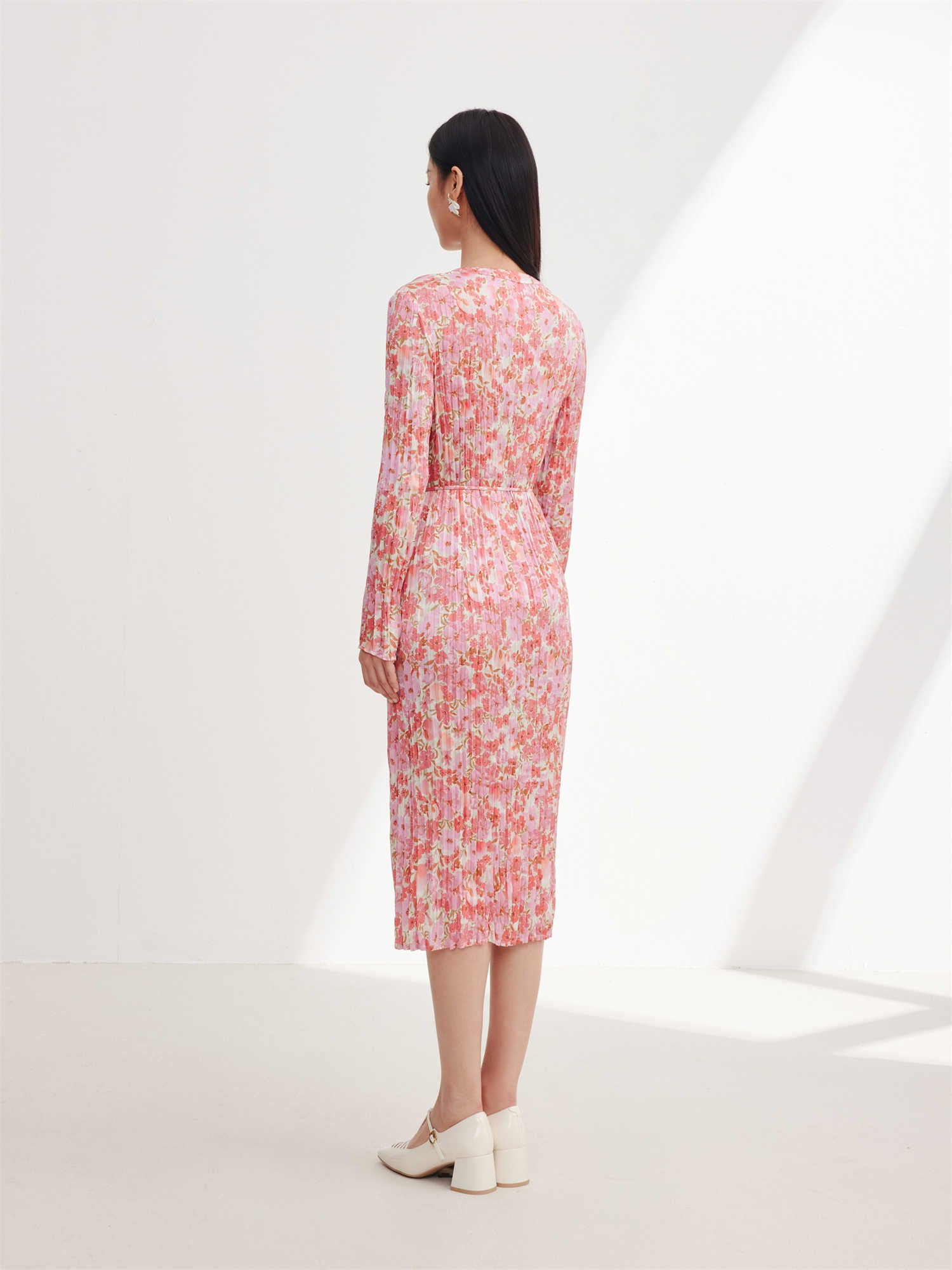 EP YAYING Pleated Dress