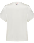 YAYING Vintage Acetate Short Sleeve Chinese Style Print T-Shirt