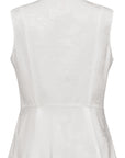 YAYING Mulberry Silk Sleeveless Shirt EPKES2304AW