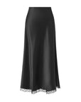 EP YAYING Acetic Acid Midi Skirt