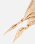 EP YAYING Silk-Wool-Cashmere Reversible Triangle Scarf