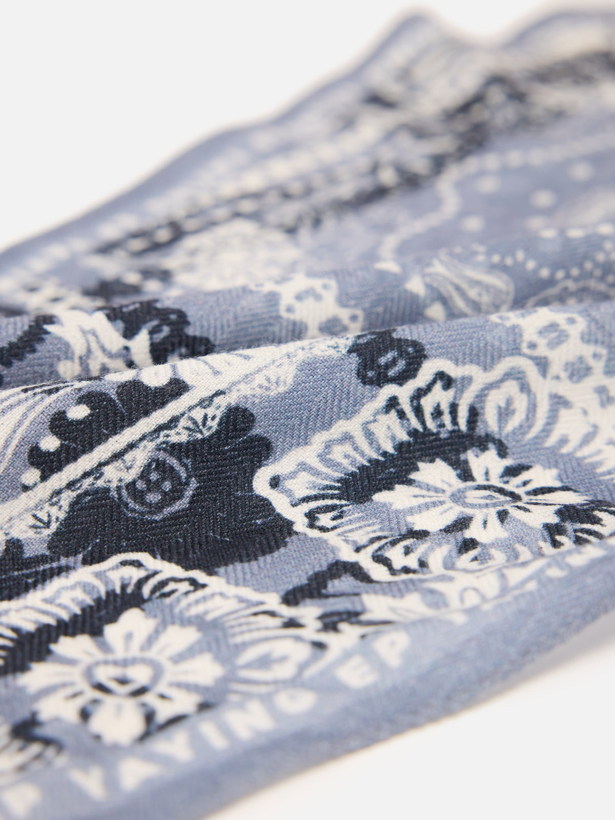 EP YAYING Silk-Wool-Cashmere Reversible Triangle Scarf
