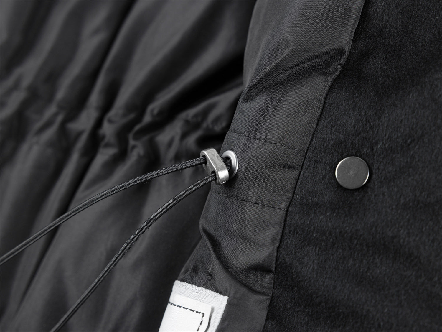 YAYING Cashmere Waist-Cinched Down Coat EPKIGY202AH