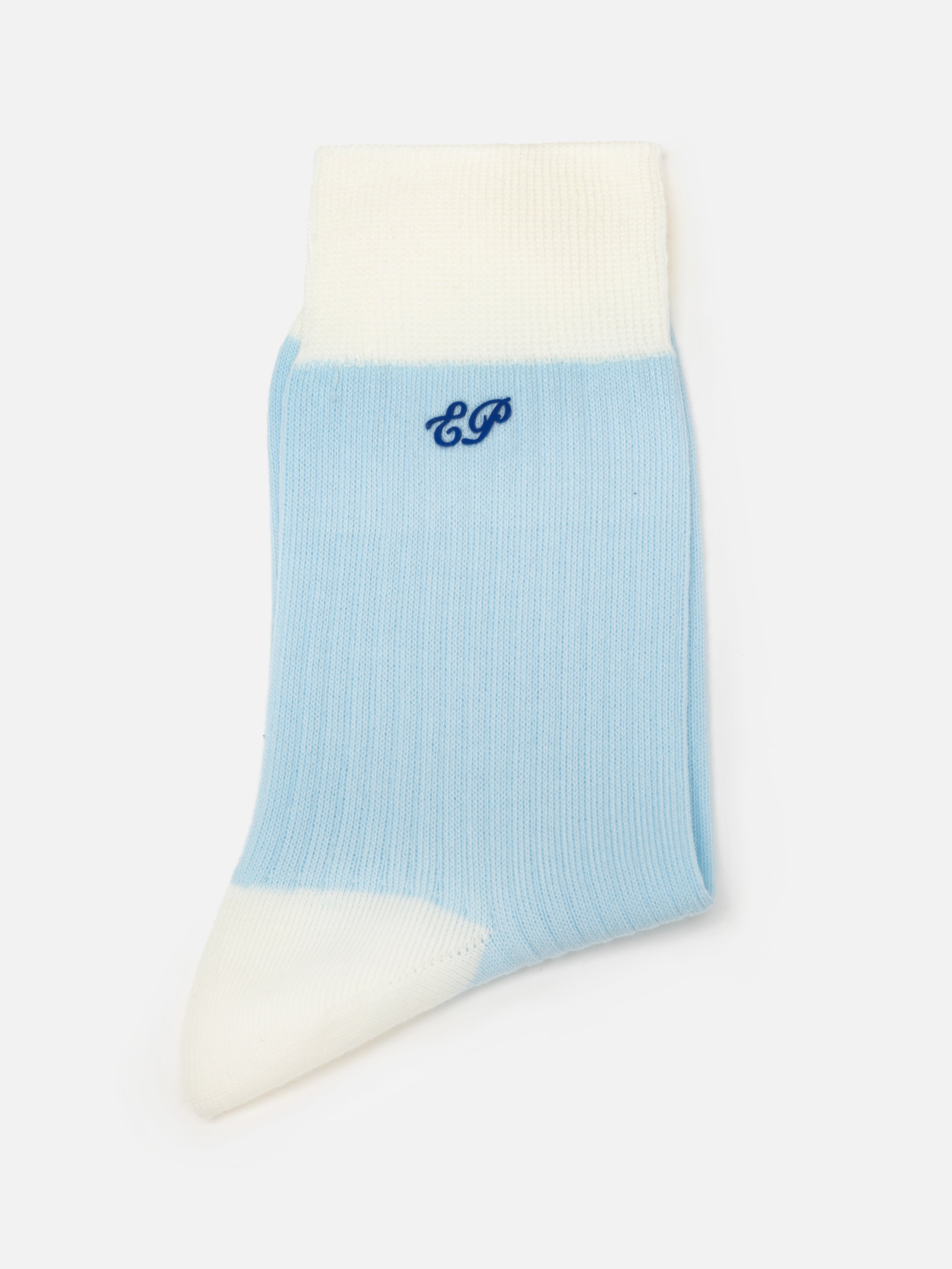 EP YAYING Lightweight Solid Color Striped Mid-Calf Casual Socks