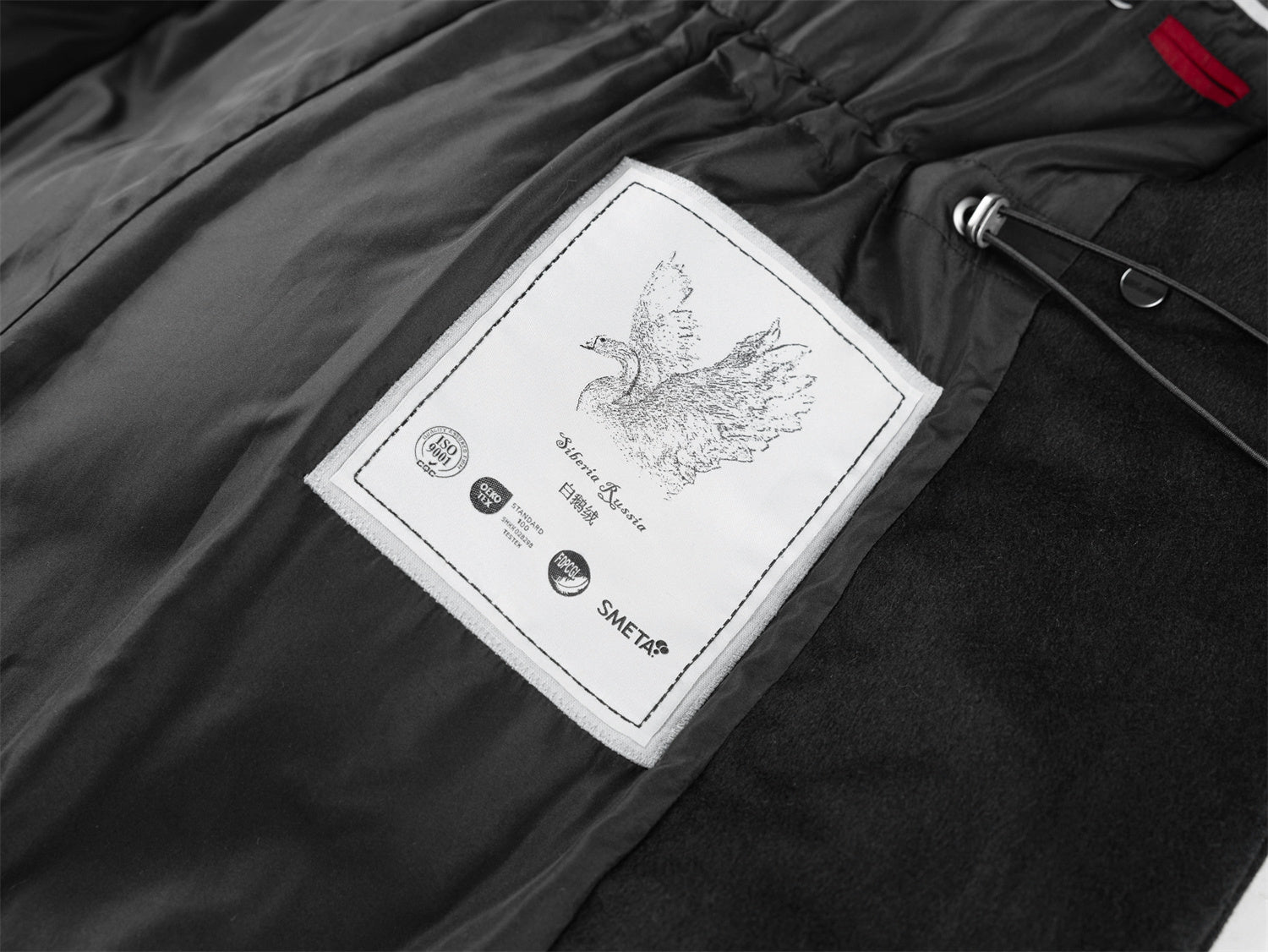 YAYING Cashmere Waist-Cinched Down Coat EPKIGY202AH