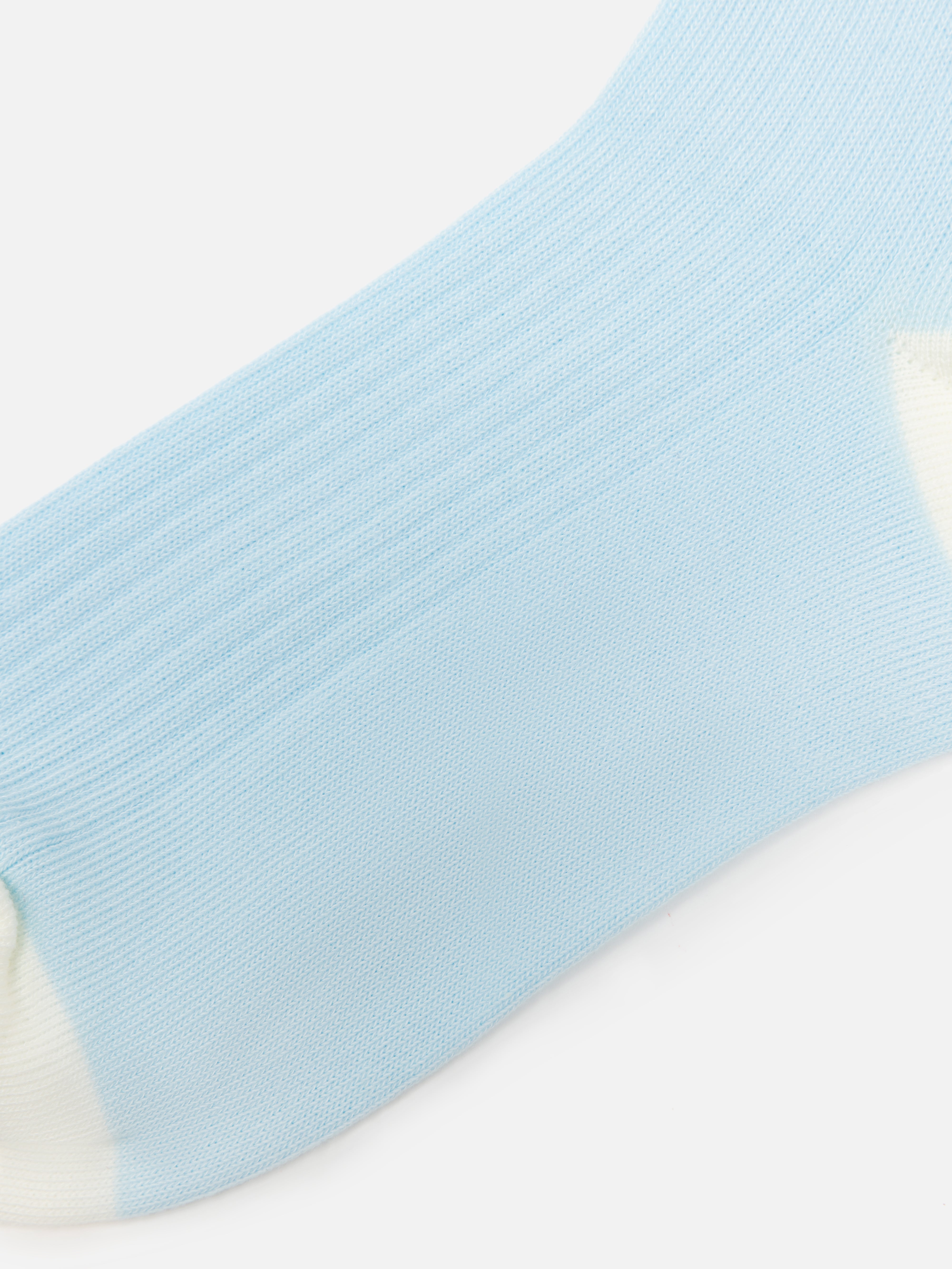 EP YAYING Lightweight Solid Color Striped Mid-Calf Casual Socks