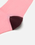 EP YAYING Lightweight Solid Color Striped Mid-Calf Casual Socks