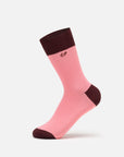 EP YAYING Lightweight Solid Color Striped Mid-Calf Casual Socks