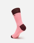 EP YAYING Lightweight Solid Color Striped Mid-Calf Casual Socks