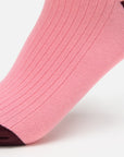 EP YAYING Lightweight Solid Color Striped Mid-Calf Casual Socks