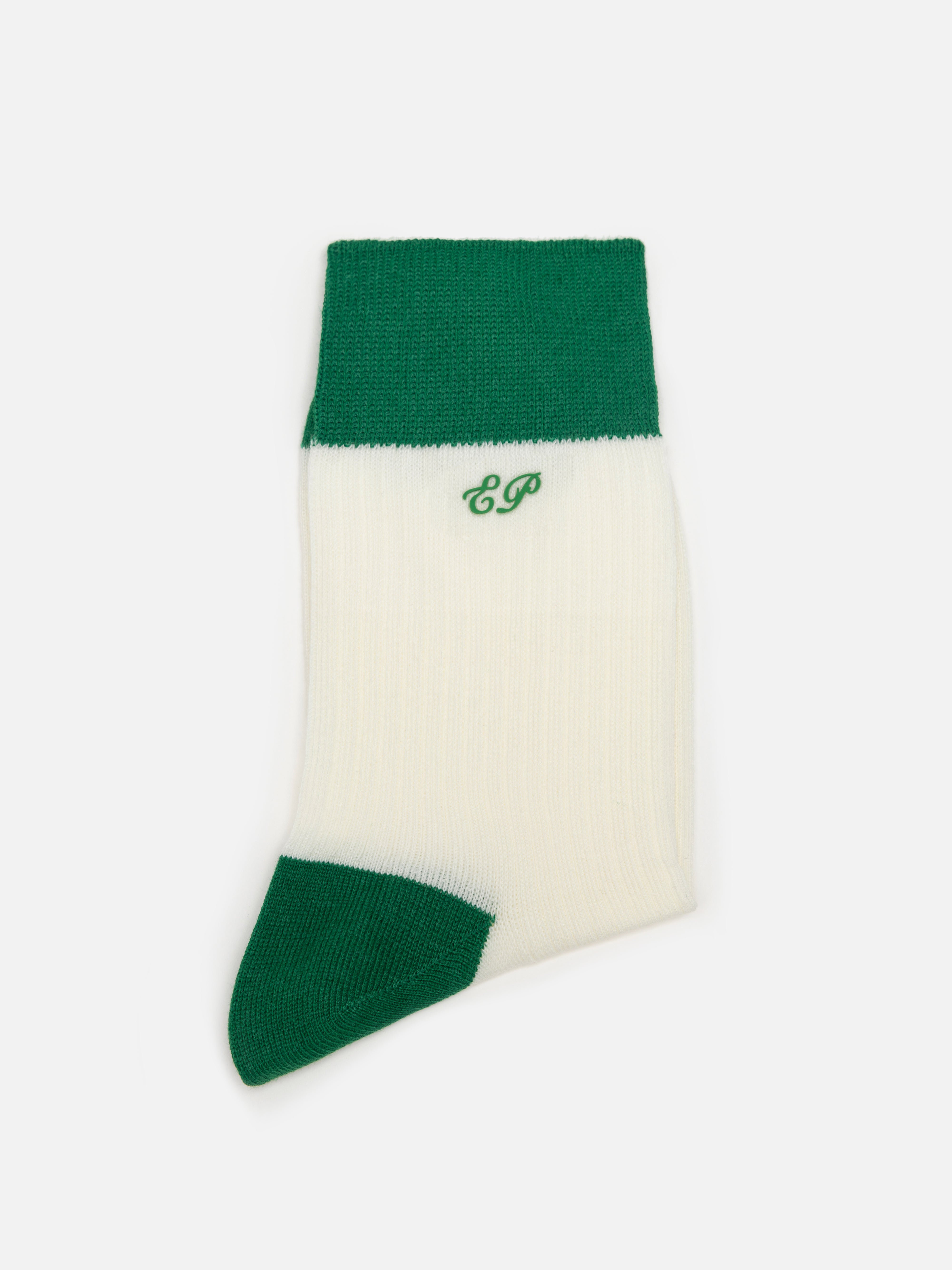 EP YAYING Lightweight Solid Color Striped Mid-Calf Casual Socks
