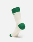 EP YAYING Lightweight Solid Color Striped Mid-Calf Casual Socks