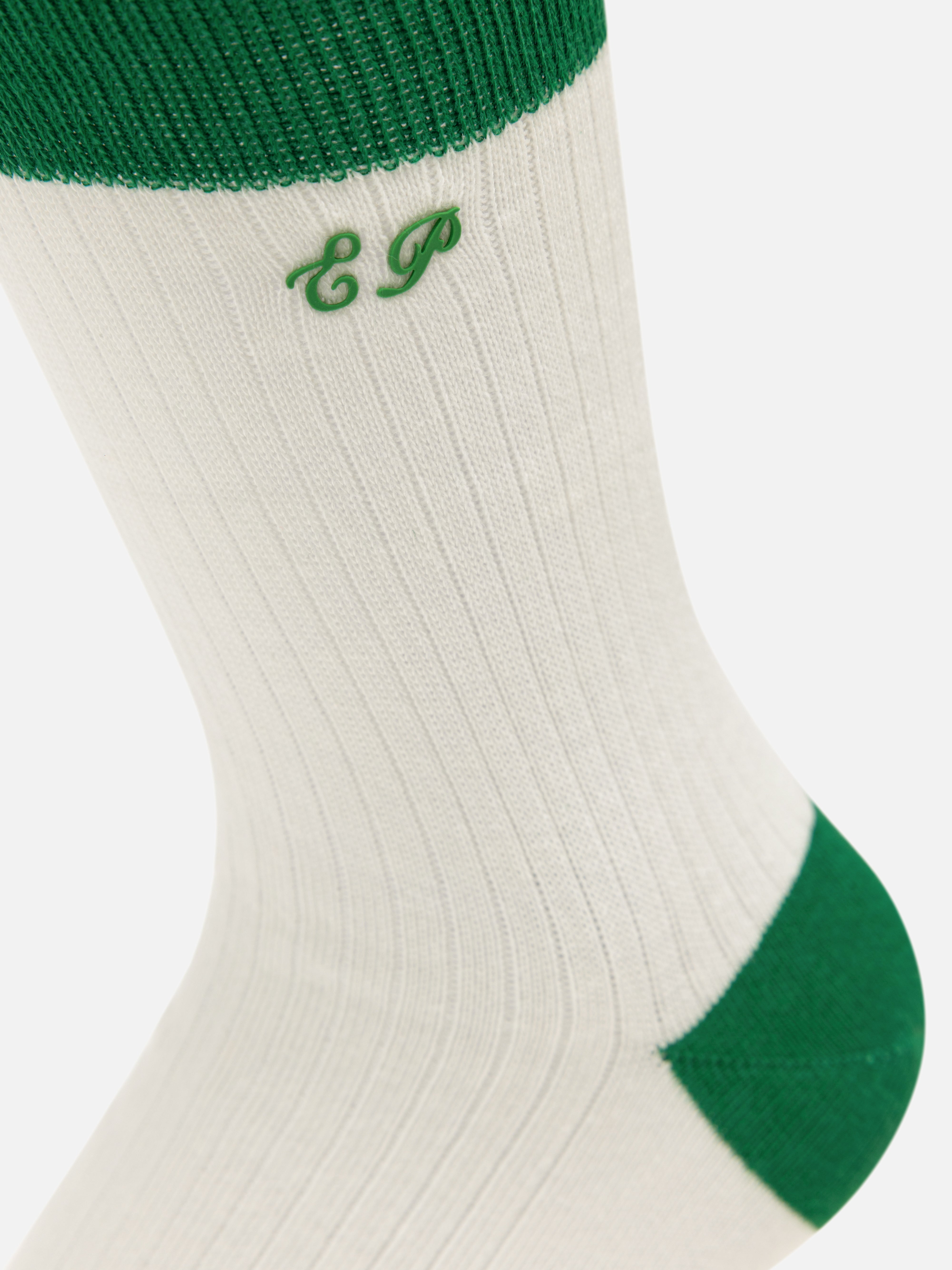 EP YAYING Lightweight Solid Color Striped Mid-Calf Casual Socks