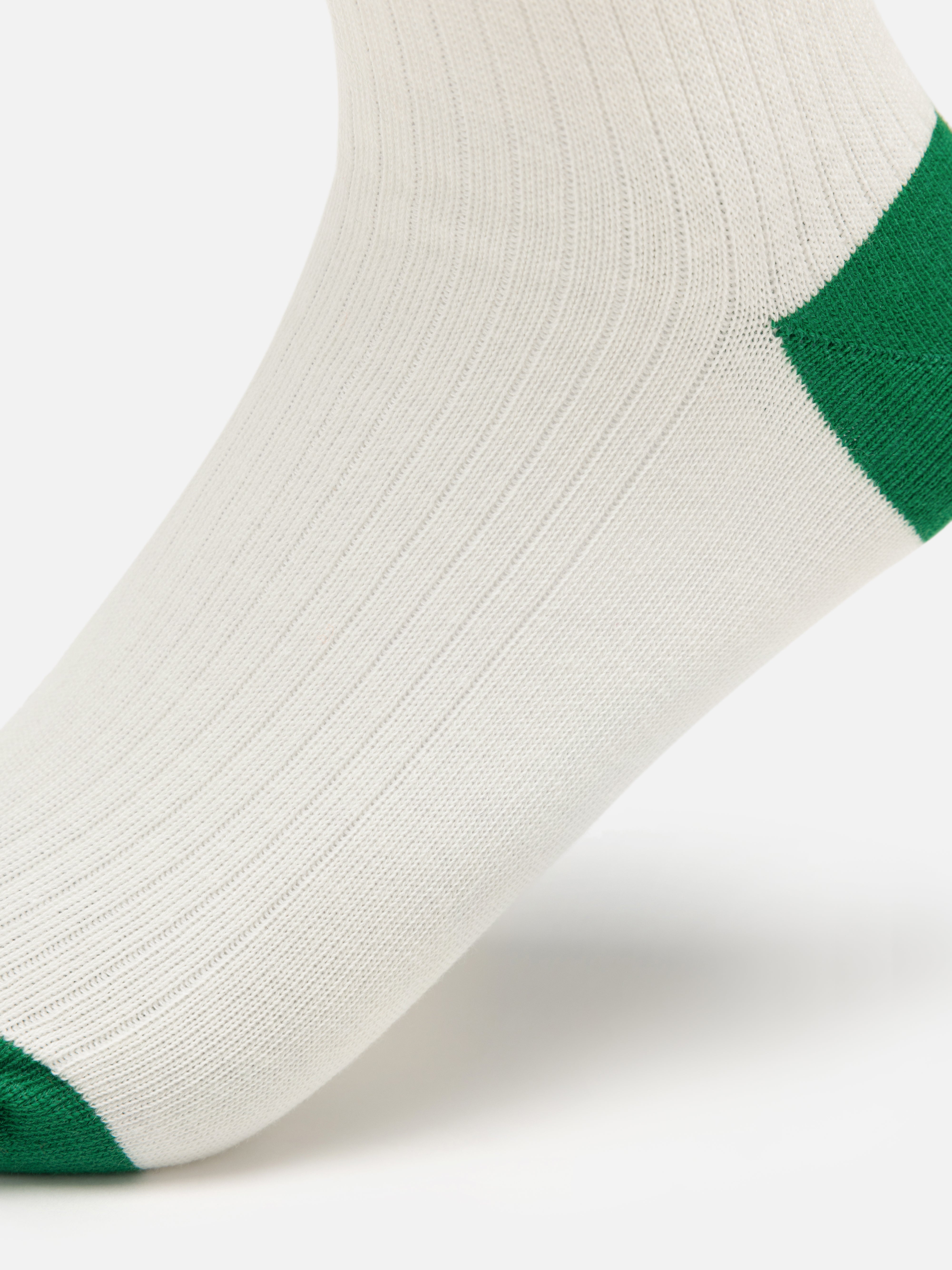 EP YAYING Lightweight Solid Color Striped Mid-Calf Casual Socks