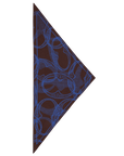 EP YAYING Lustrous Silk Double-Sided Triangle Scarf