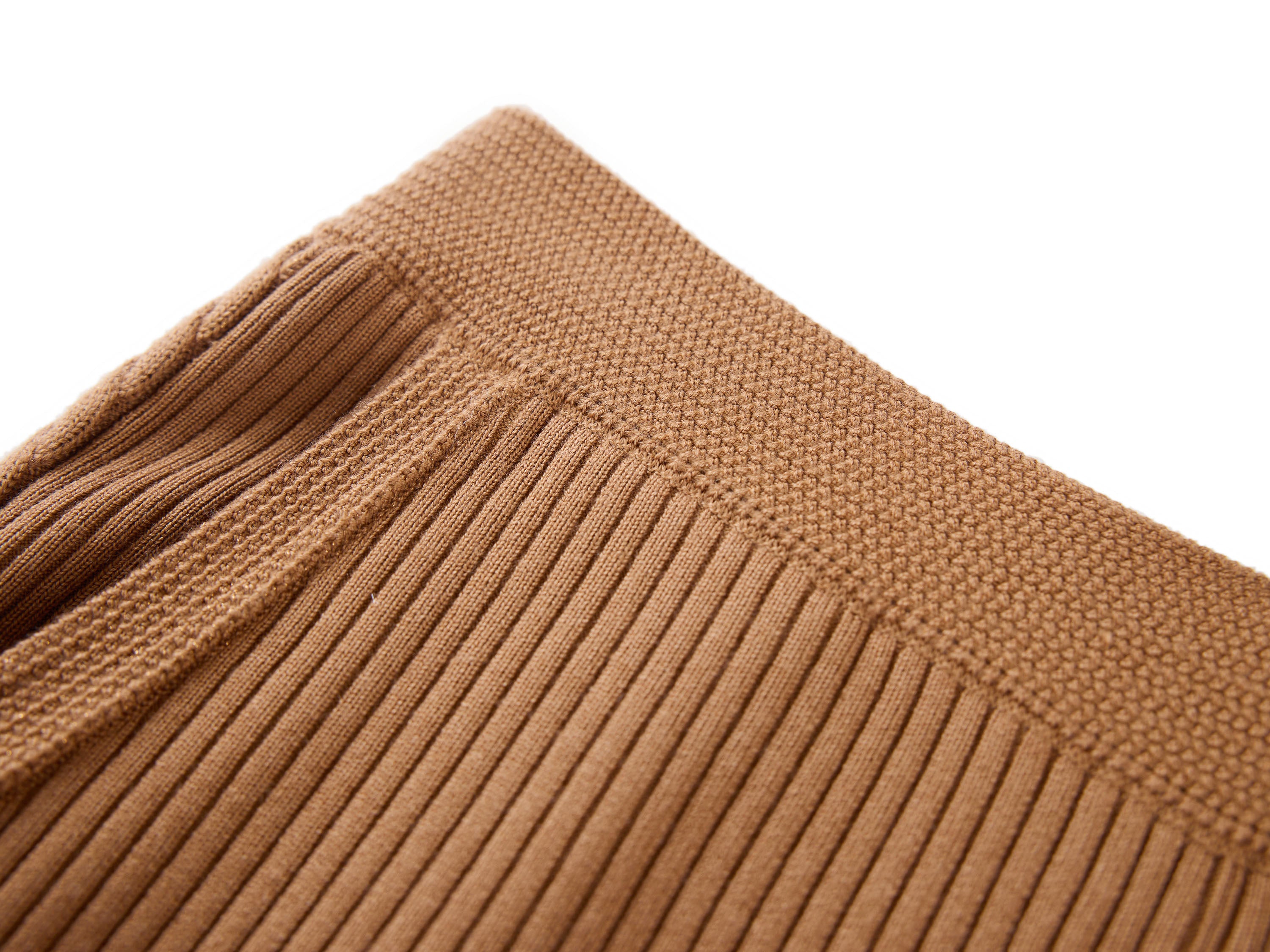YAYING Brown Pleated Trousers