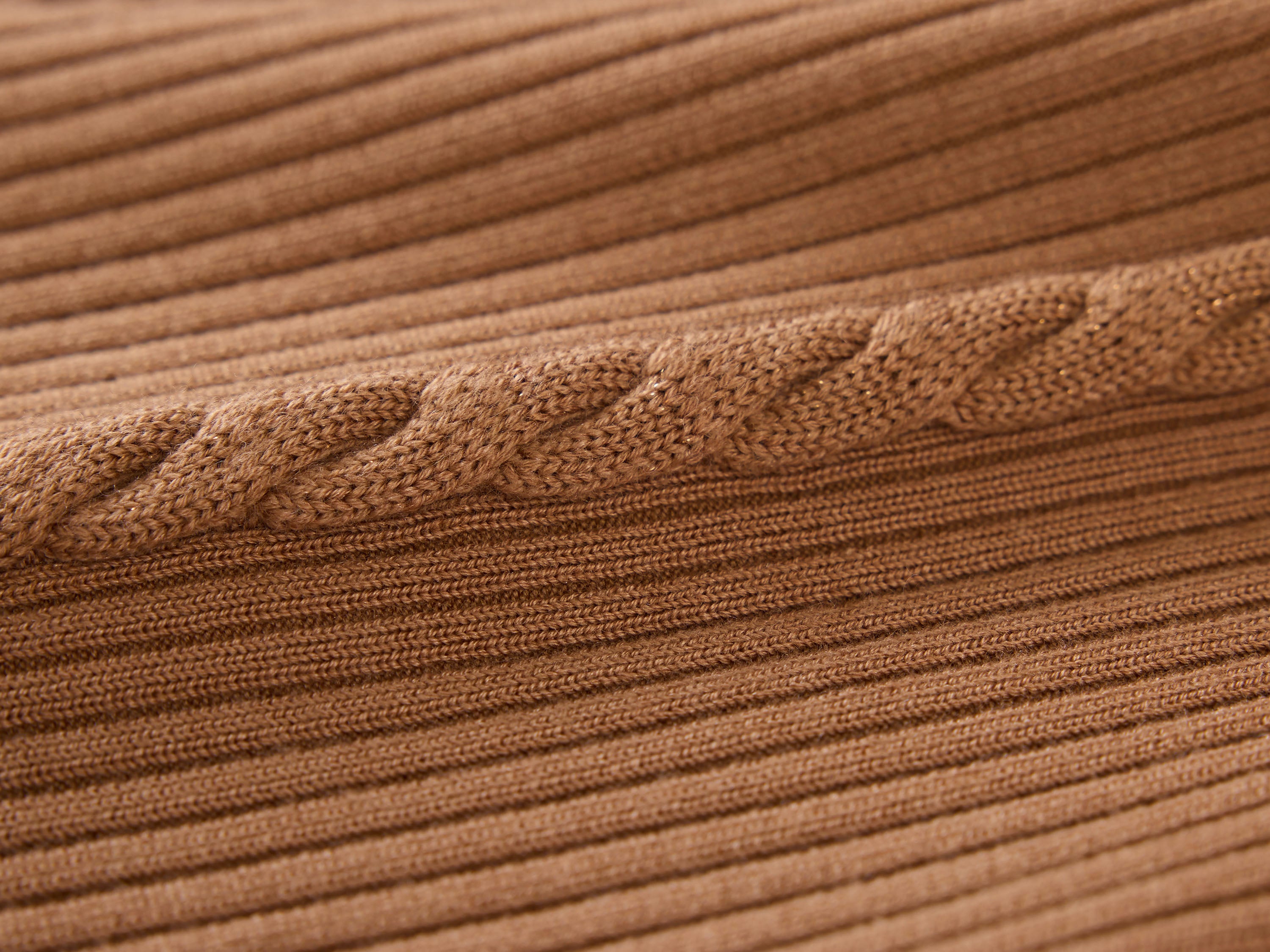 YAYING Brown Pleated Trousers