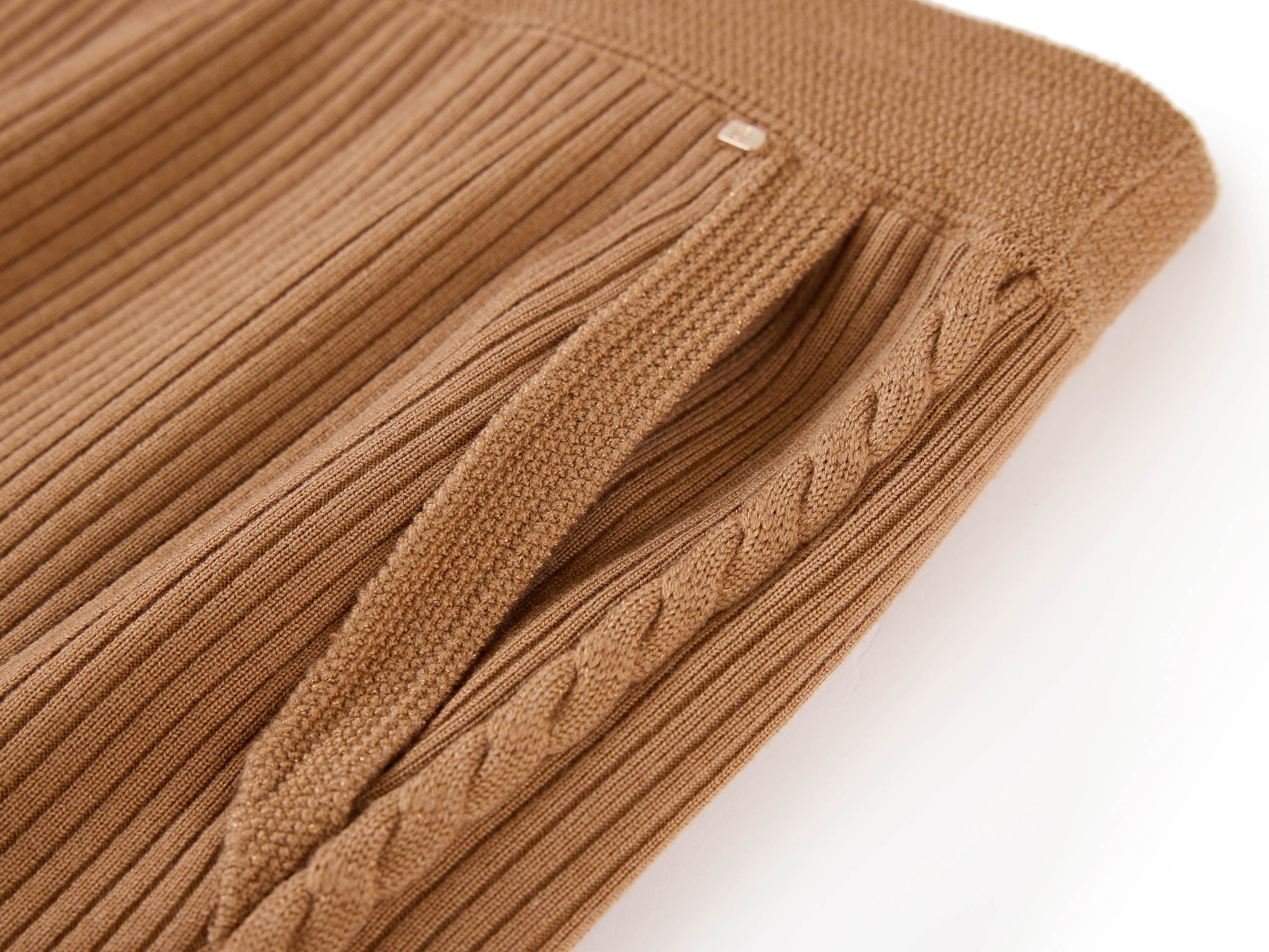 YAYING Brown Pleated Trousers