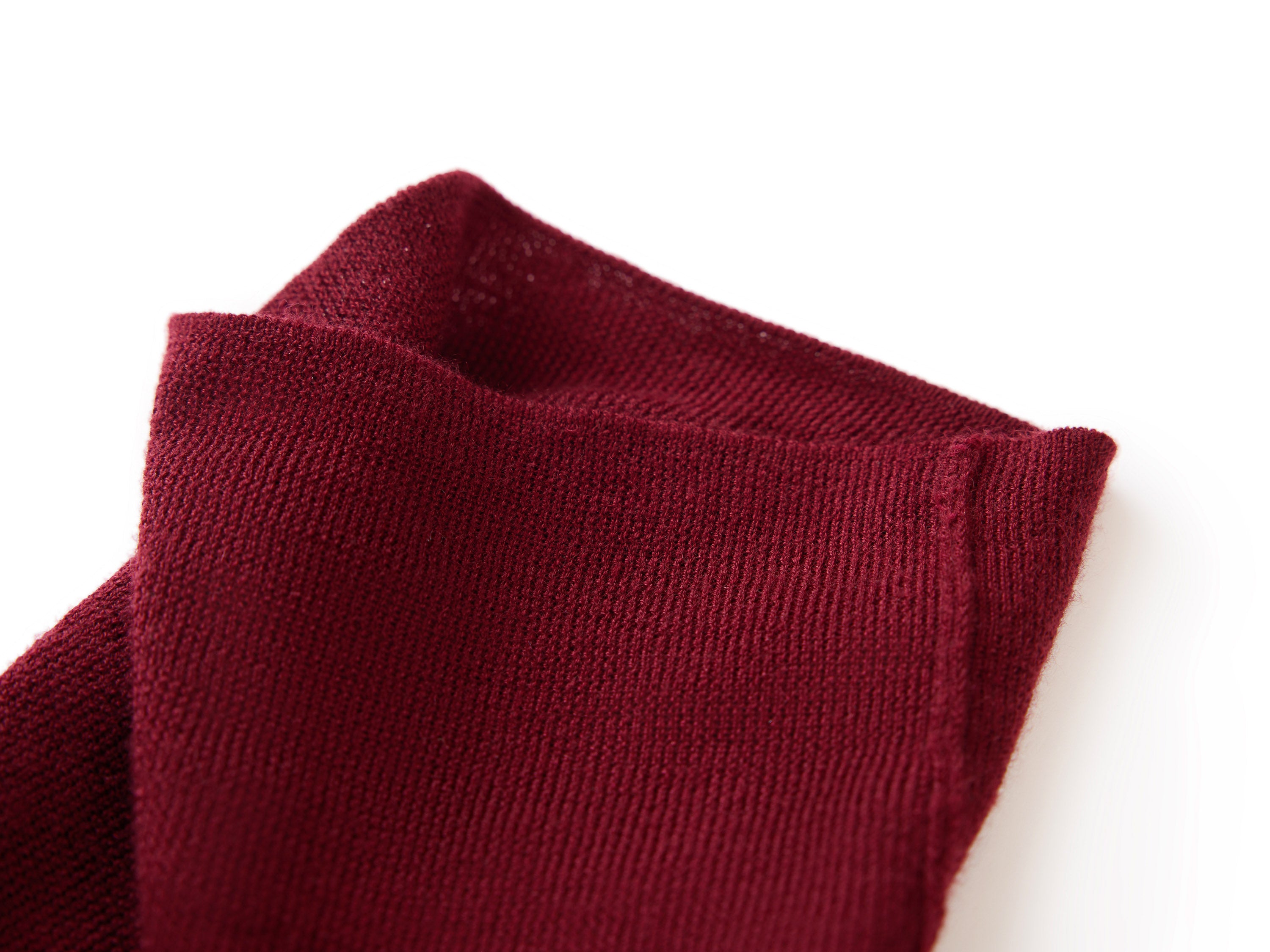 YAYING Red Turtleneck Knit Top