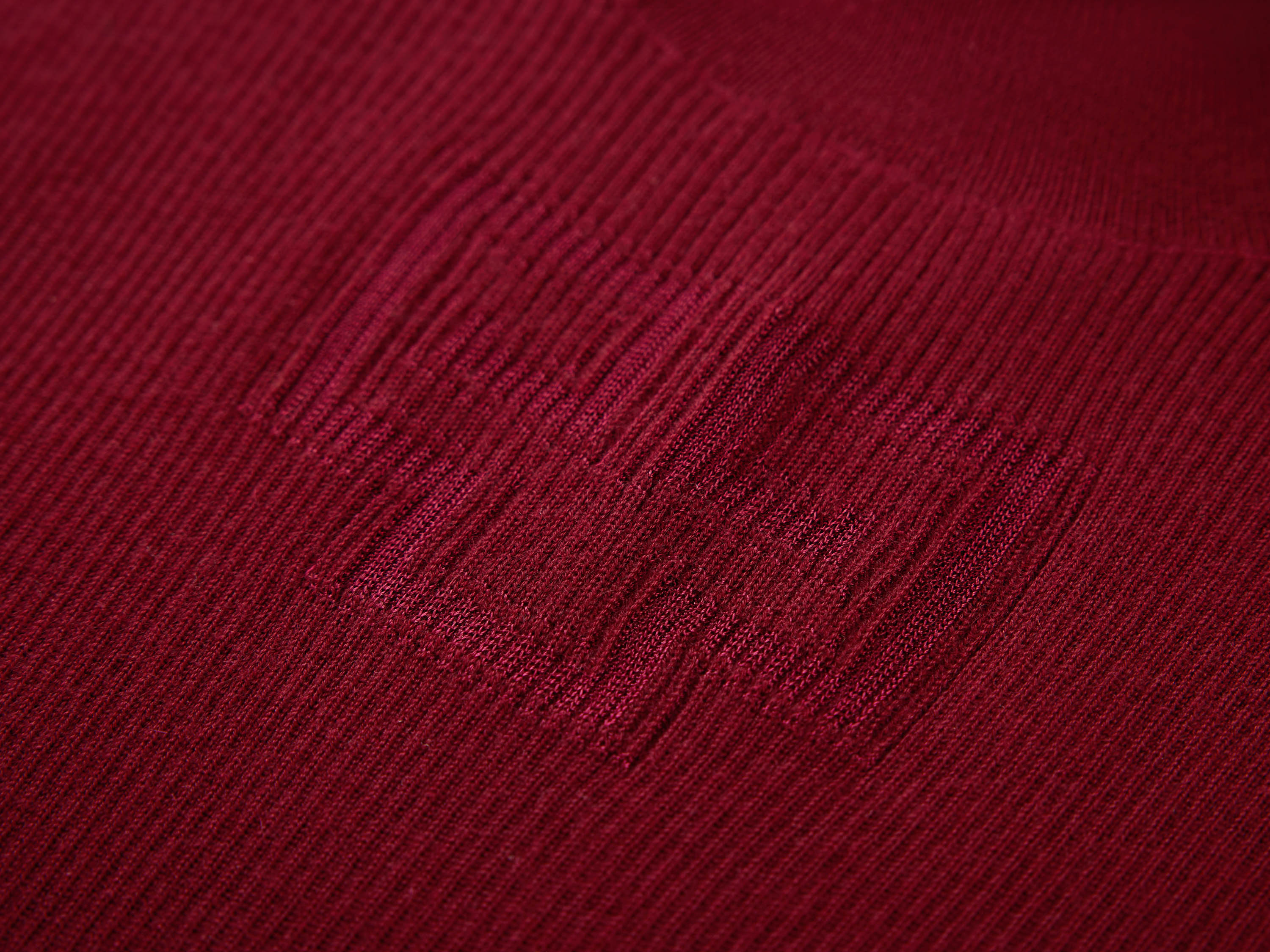 YAYING Red Turtleneck Knit Top