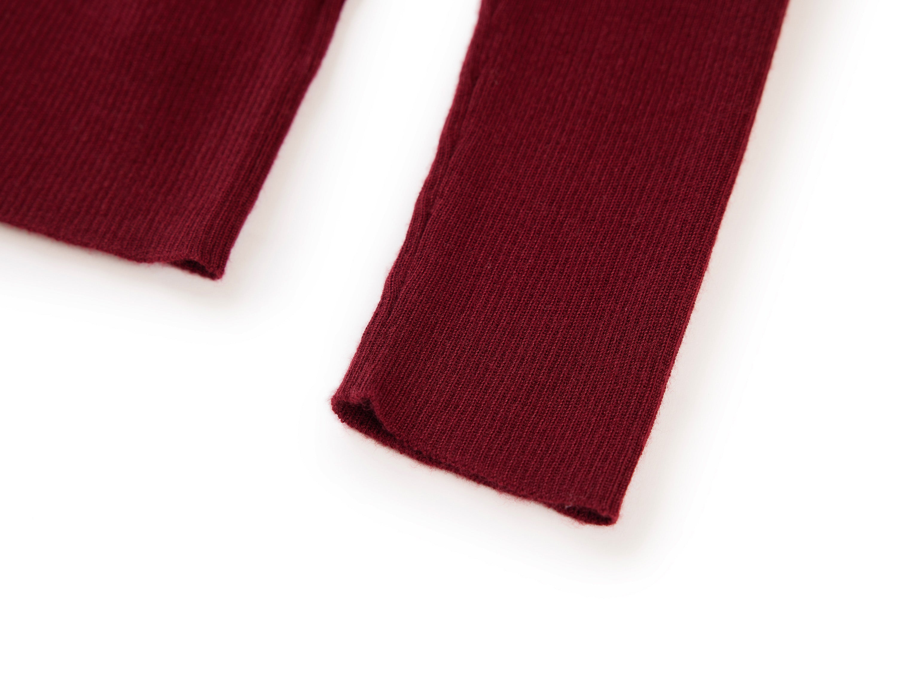 YAYING Red Turtleneck Knit Top